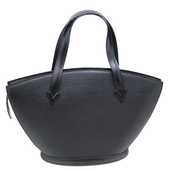 Louis Vuitton Saint Bag Leather Noir Shoulder Jacques Epi Black - Picture 1 of 6